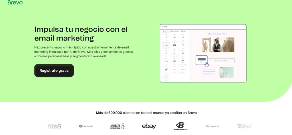 plataformas de email marketing brevo